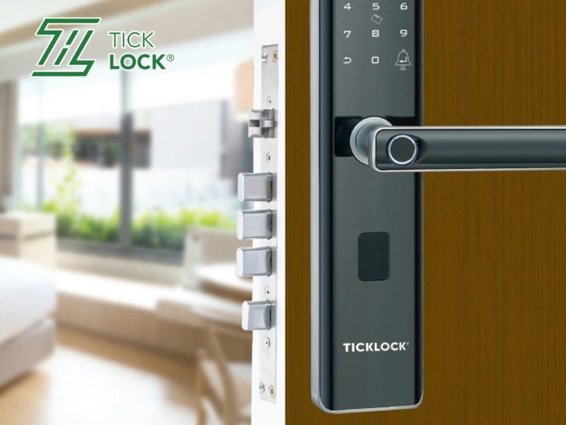 Các vị trí lắp đặt khóa phù hợp