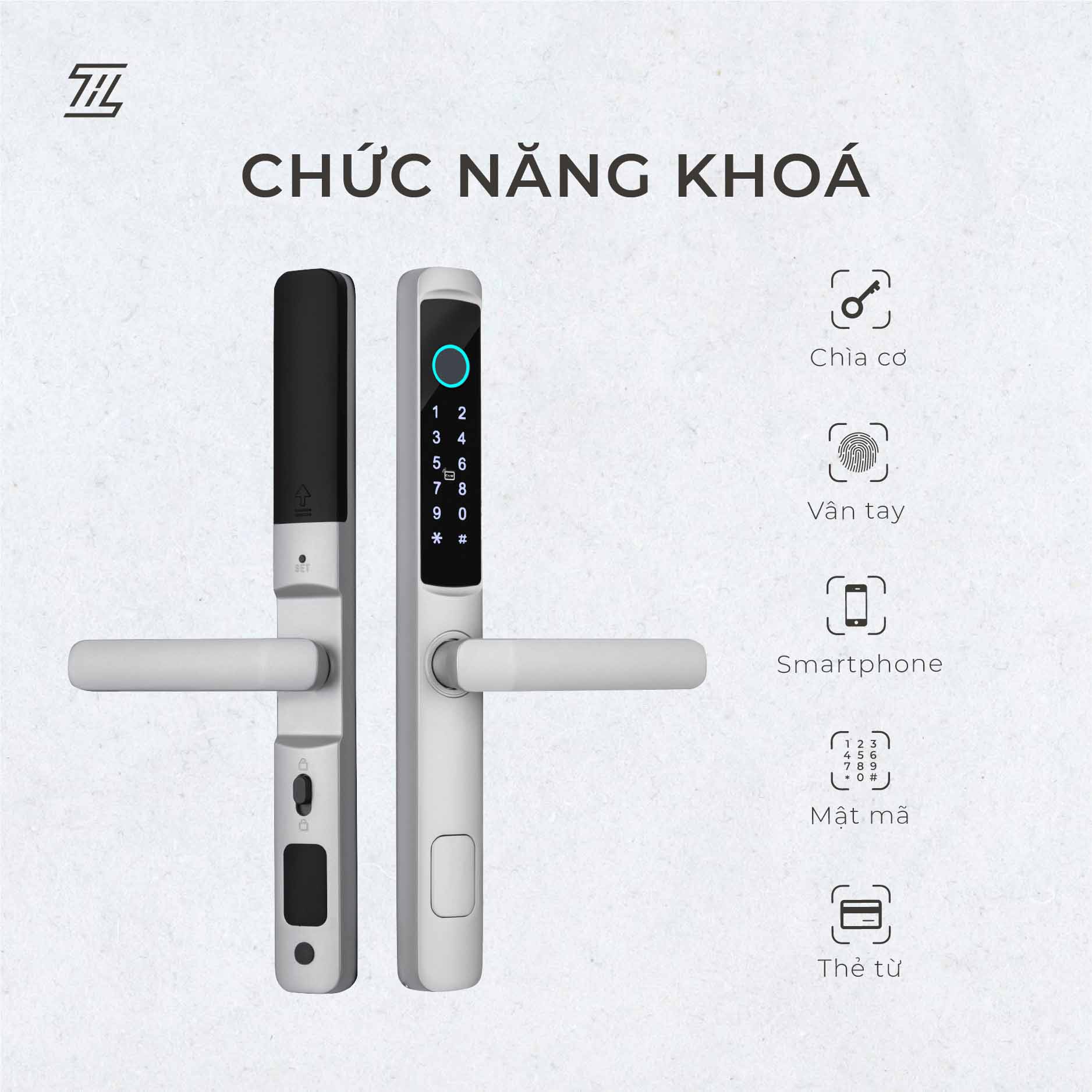 Khóa cửa thông minh ticklock việt nam i900n
