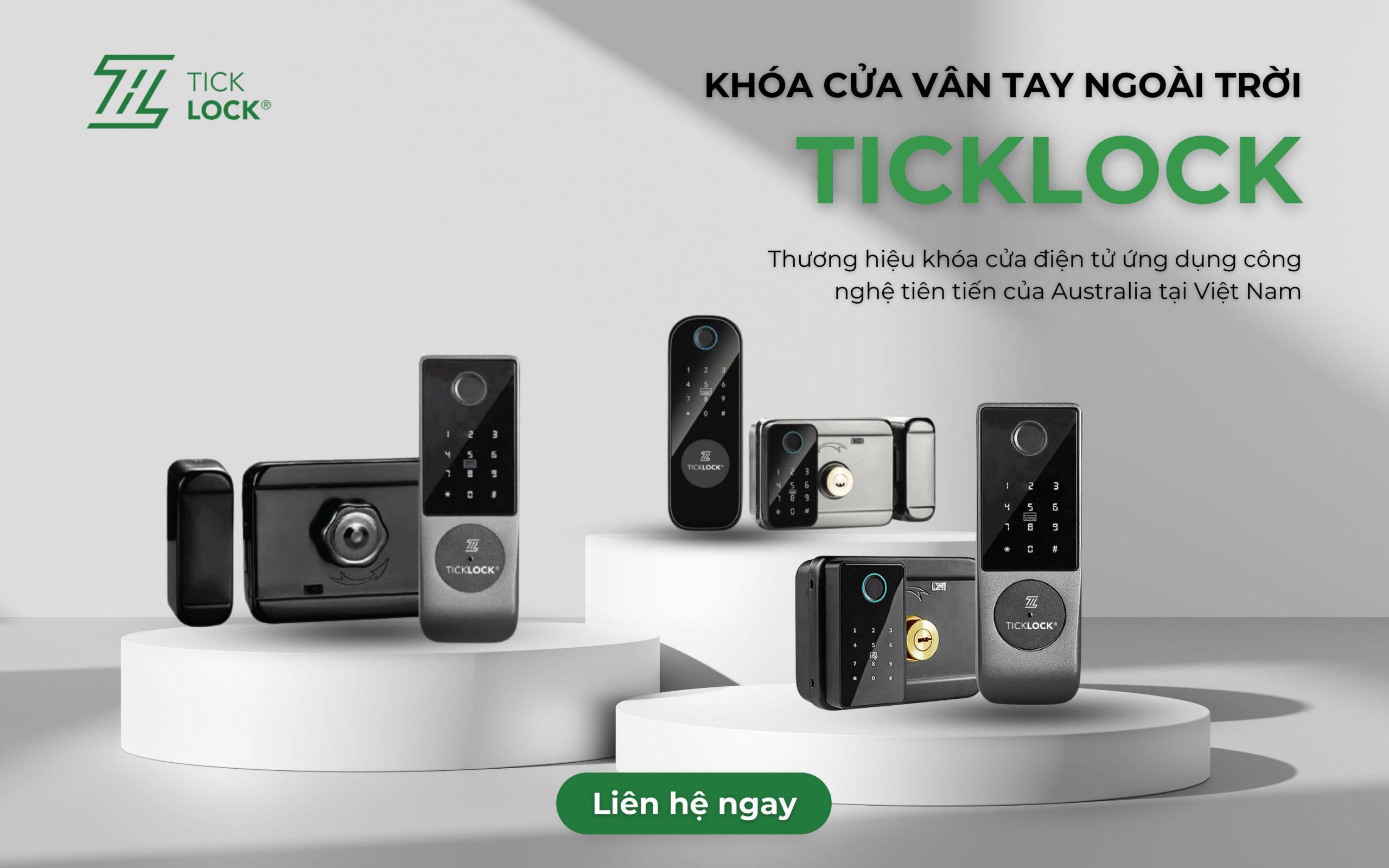 Mua khóa vân tay cửa cổng tại TP.HCM